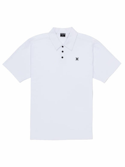 Icon Slub Polo Short Sleeve | Hurley - White