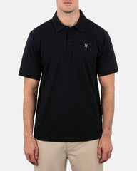 Icon Slub Polo Short Sleeve | Hurley - Black