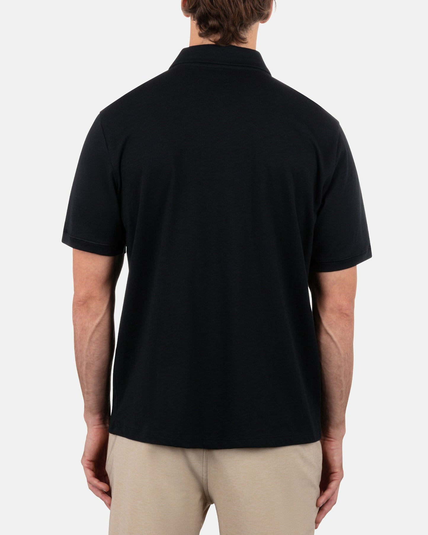 Icon Slub Polo Short Sleeve | Hurley - Black