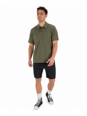 Icon Slub Polo Short Sleeve | Hurley - Olive