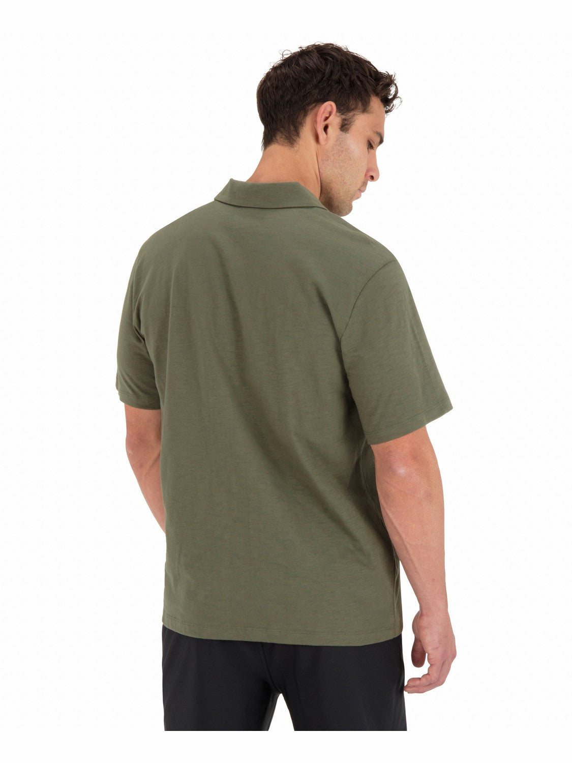 Icon Slub Polo Short Sleeve | Hurley - Olive
