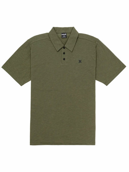 Icon Slub Polo Short Sleeve | Hurley - Olive