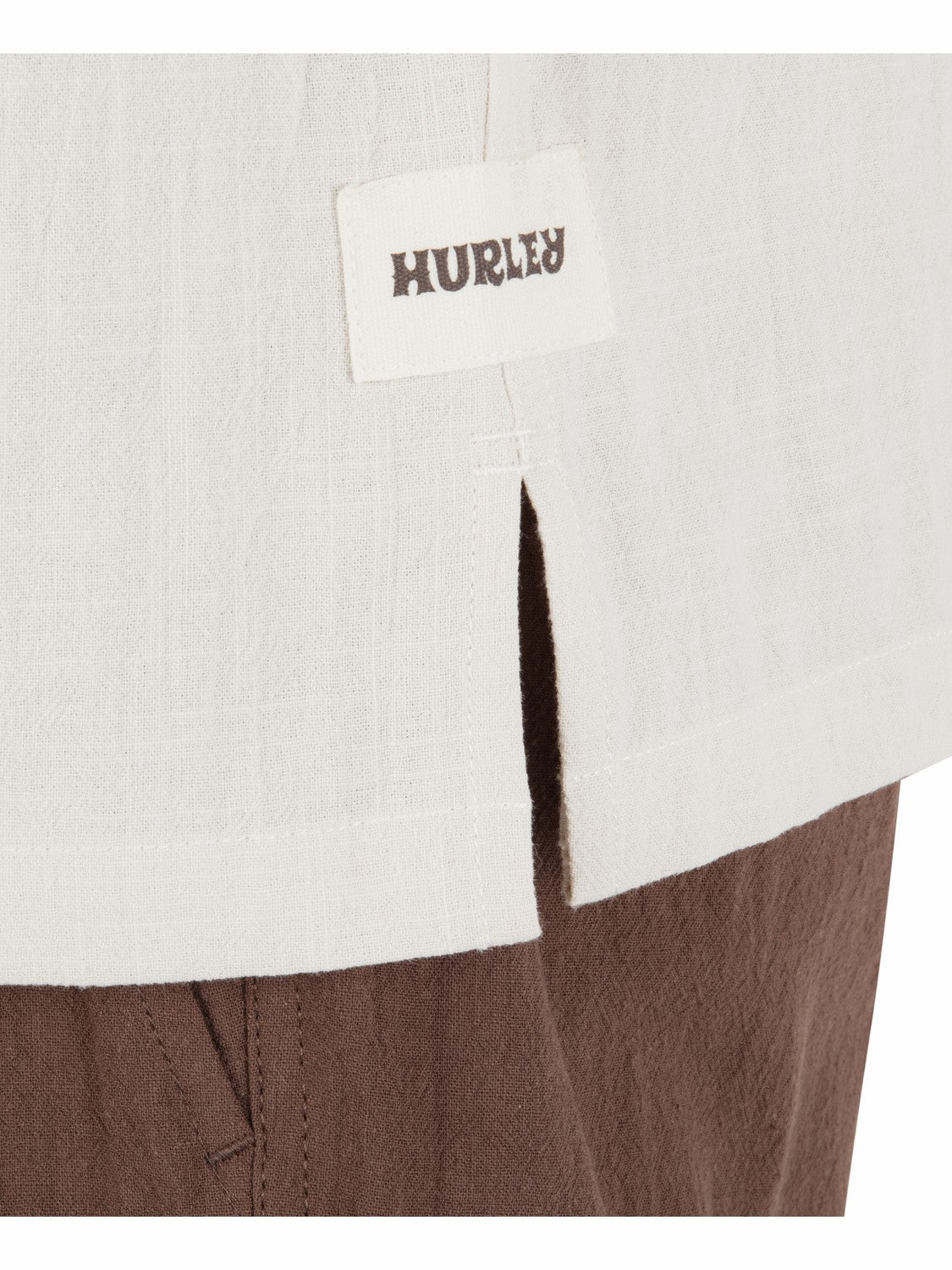 Sano Camp Embroidered Short Sleeve | Hurley - Bone