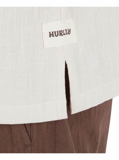 Sano Camp Embroidered Short Sleeve | Hurley - Bone
