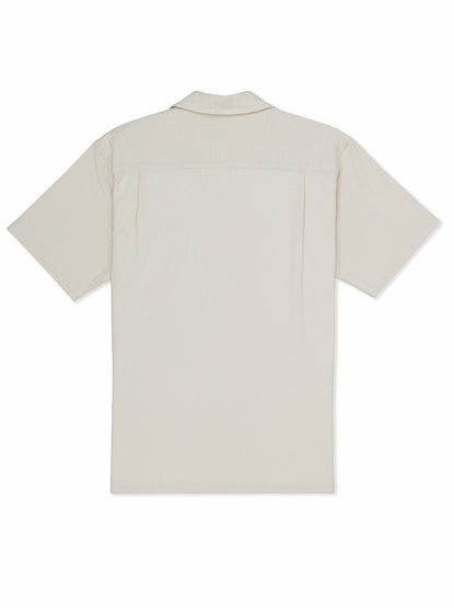 Sano Camp Embroidered Short Sleeve | Hurley - Bone