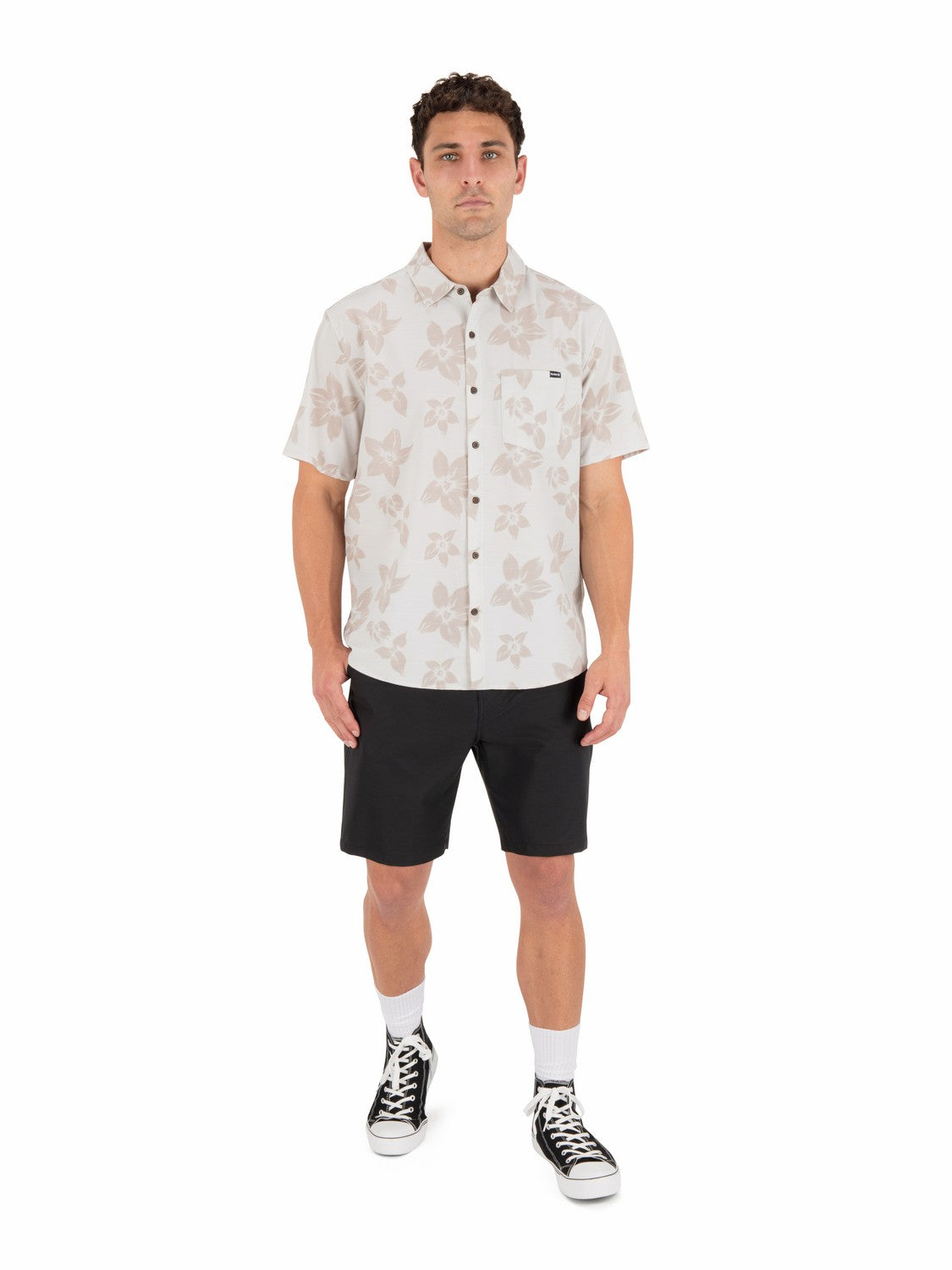 Newport Stretch Short Sleeve | Hurley - Bone