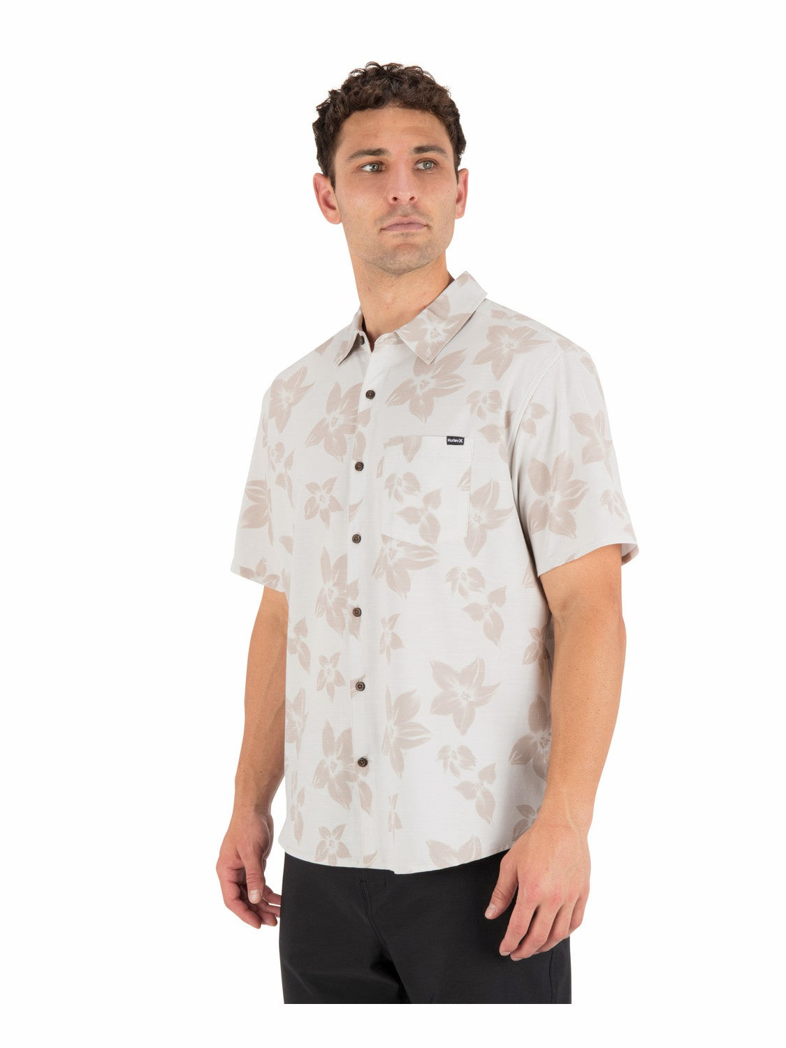 Newport Stretch Short Sleeve | Hurley - Bone