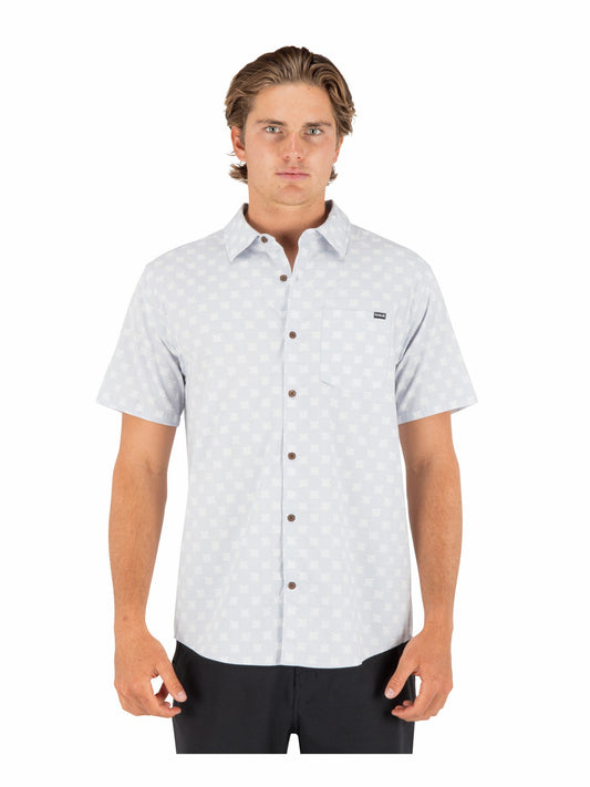 Lido Stretch Short Sleeve | Hurley - Light Asteroid