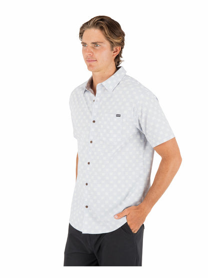 Lido Stretch Short Sleeve | Hurley - Light Asteroid