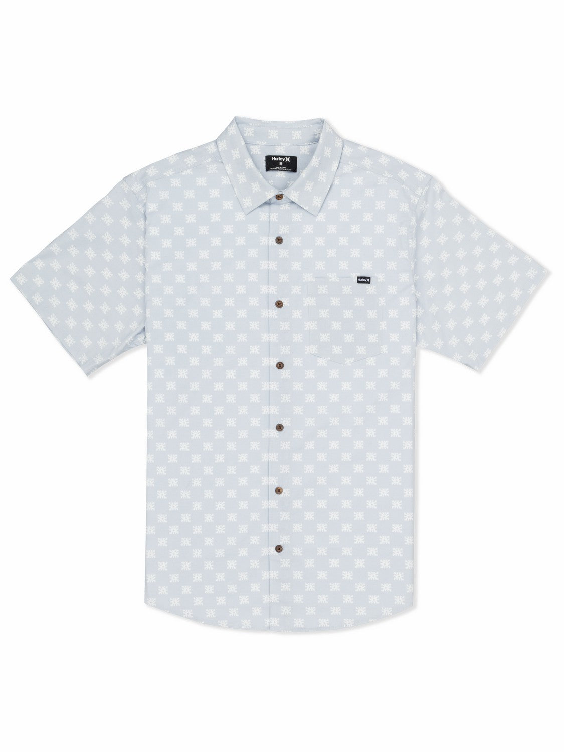 Lido Stretch Short Sleeve | Hurley - Light Asteroid