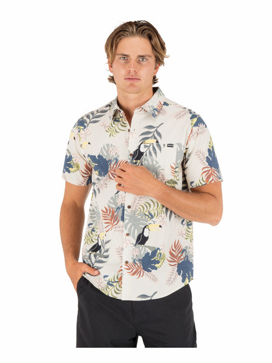 Lido Stretch Short Sleeve | Hurley - Bone