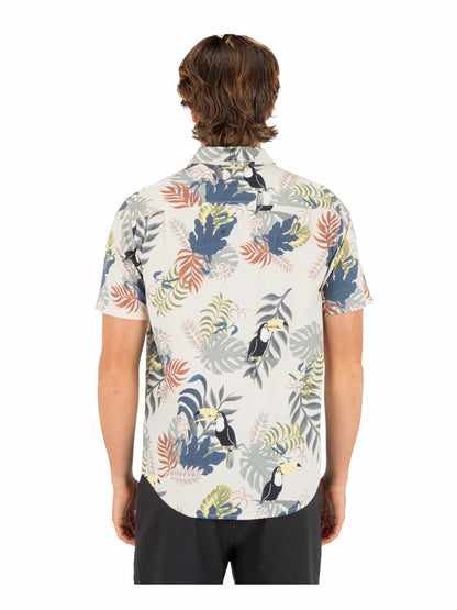 Lido Stretch Short Sleeve | Hurley - Bone