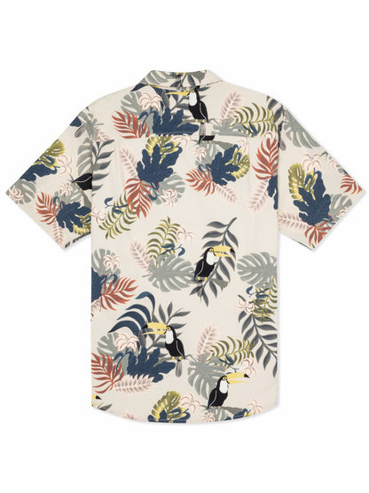 Lido Stretch Short Sleeve | Hurley - Bone