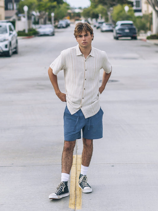 Oceanside Short Sleeve | Hurley - Bone