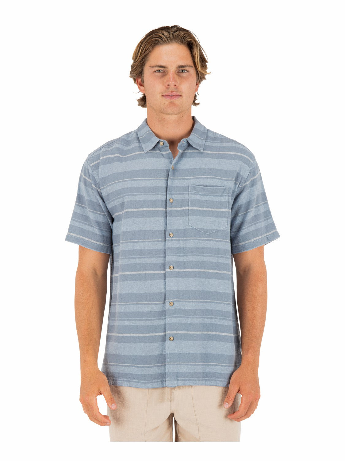 Oceanside Short Sleeve | Hurley - Worker Blue