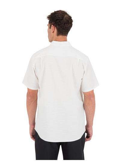 Icon Stretch Short Sleeve | Hurley - White