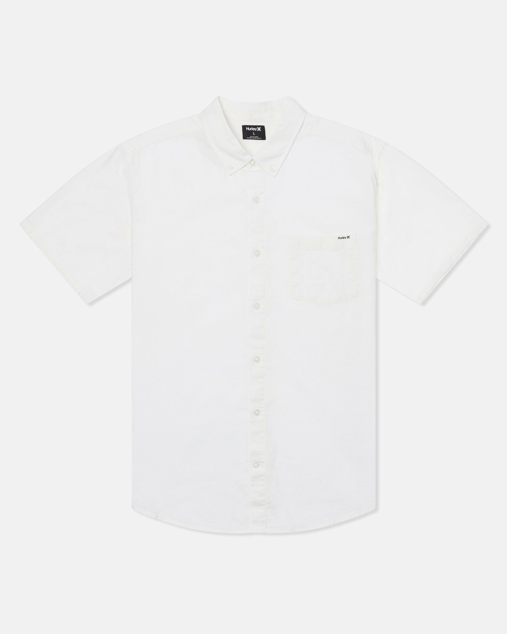Icon Stretch Short Sleeve | Hurley - White