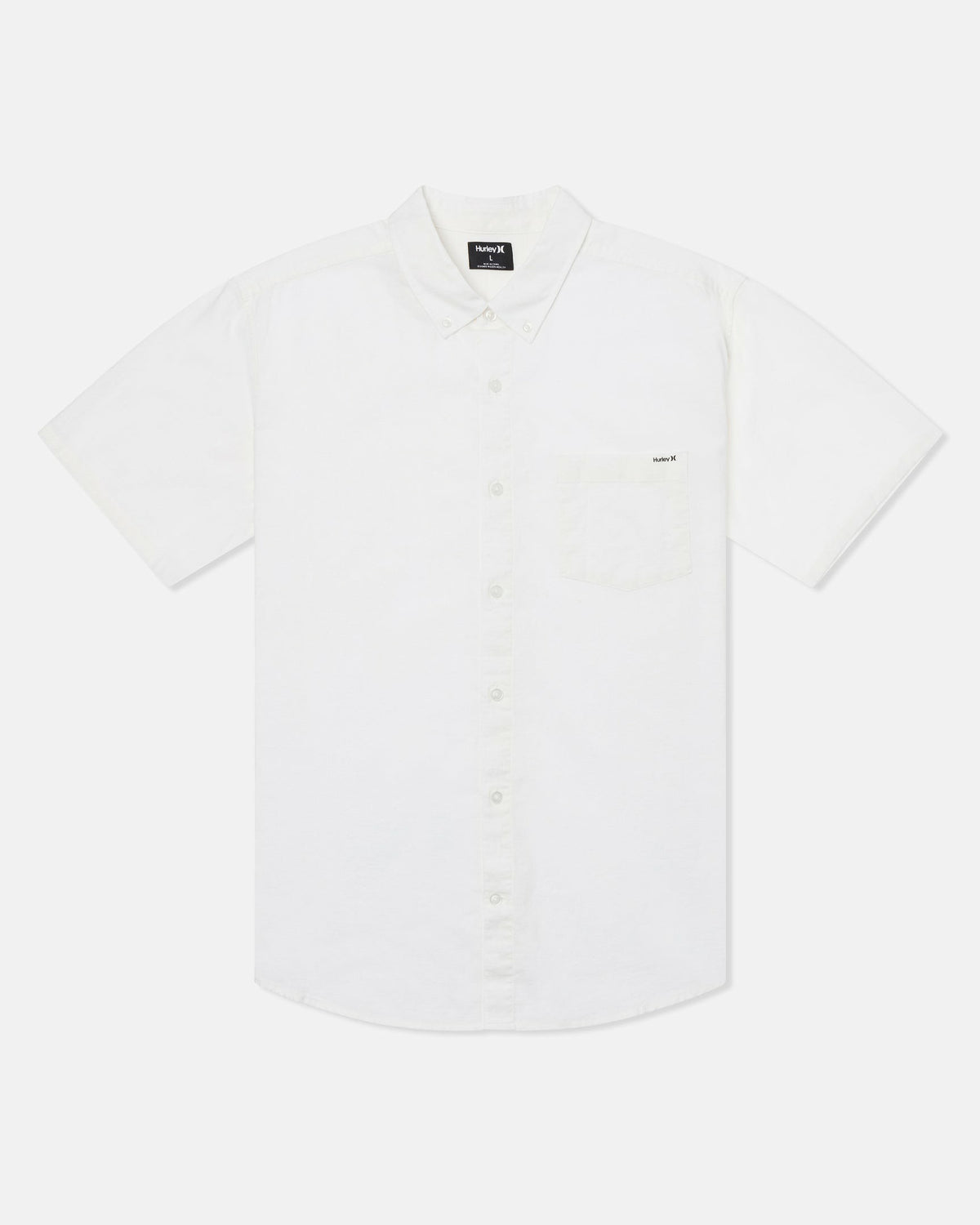 Icon Stretch Short Sleeve | Hurley - White