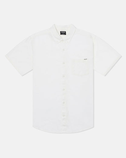 Icon Stretch Short Sleeve | Hurley - White