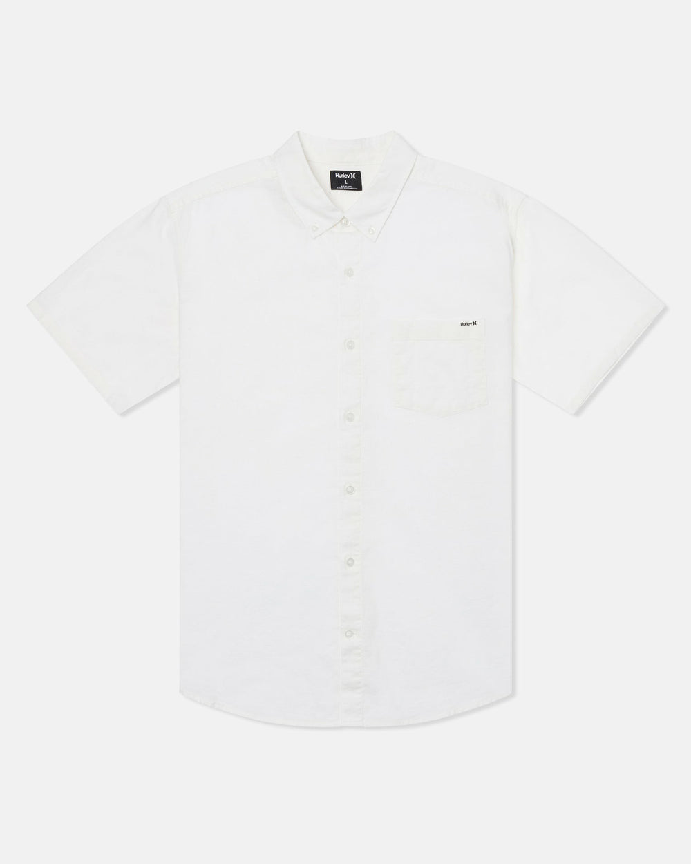 Icon Stretch Short Sleeve | Hurley - White