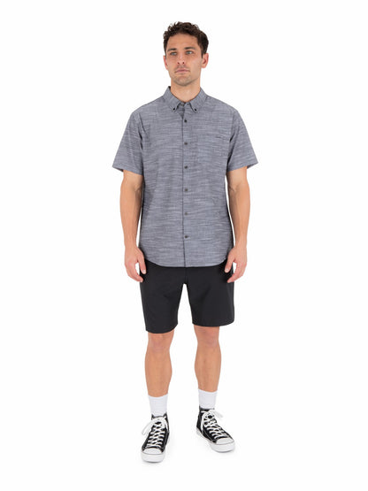 Icon Stretch Short Sleeve | Hurley - Black