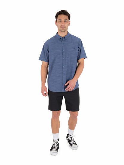 Icon Stretch Short Sleeve | Hurley - Obsidian