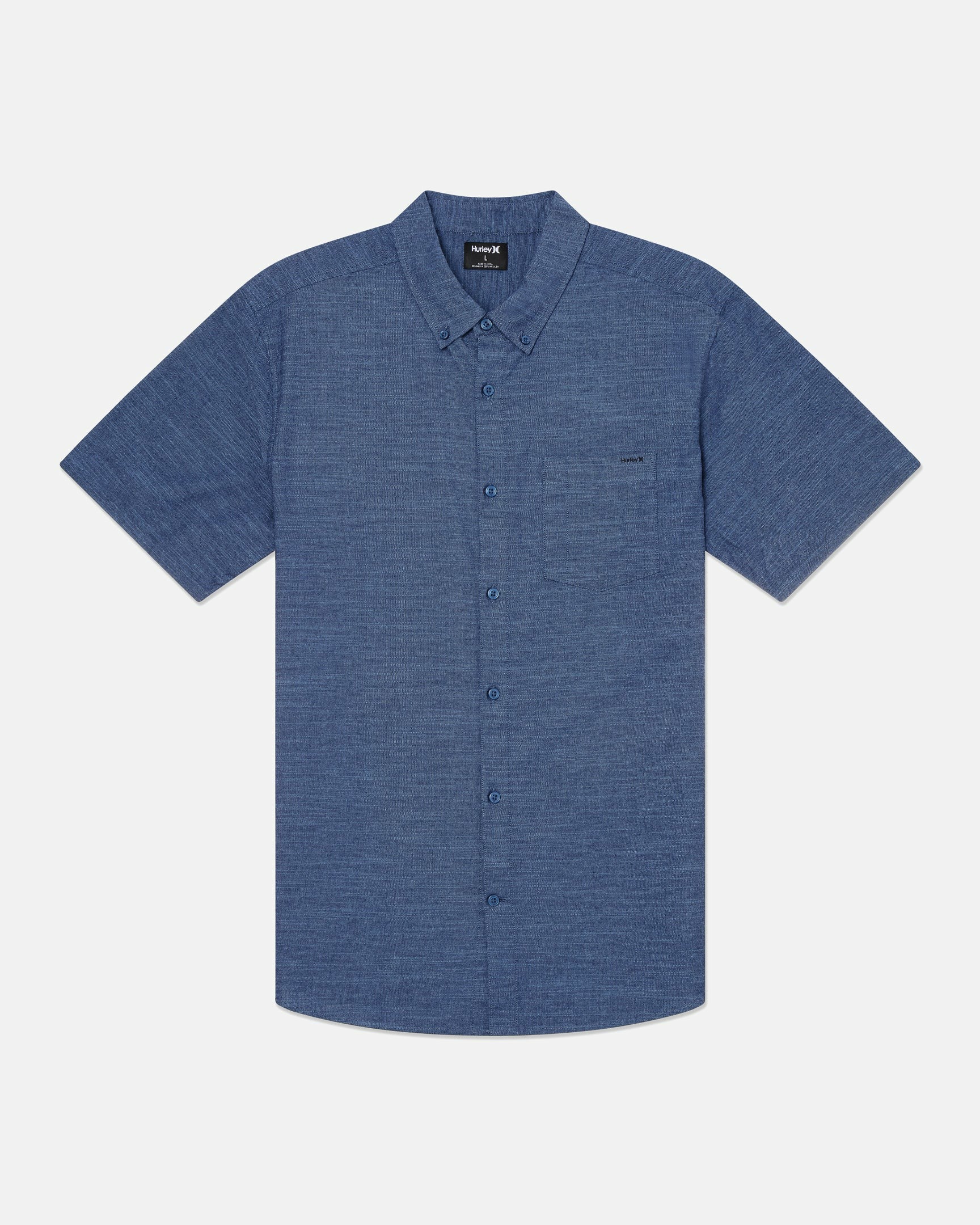 Icon Stretch Short Sleeve | Hurley - Obsidian