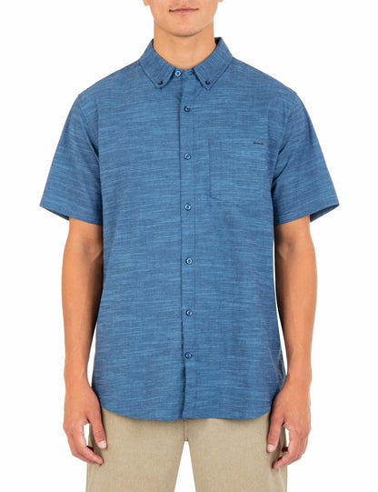 One And Only Stretch Short Sleeve Shirt | Hurley - Obsidian