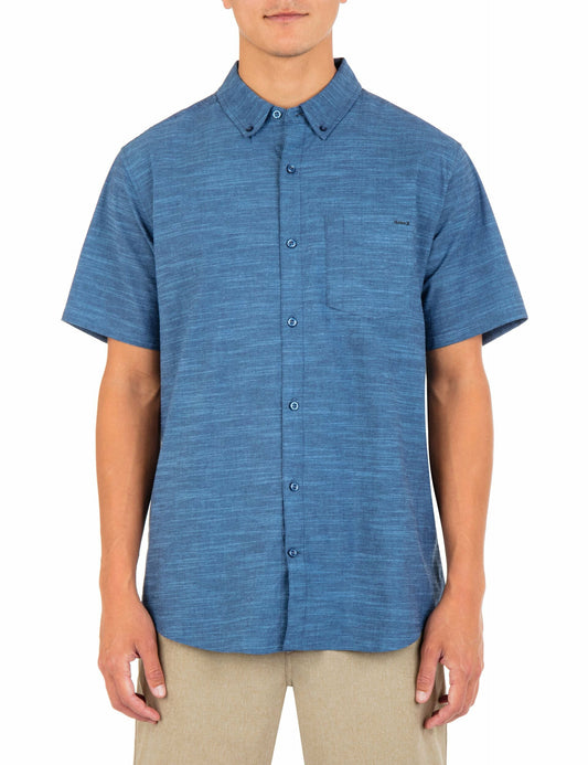 One And Only Stretch Short Sleeve Shirt | Hurley - Obsidian