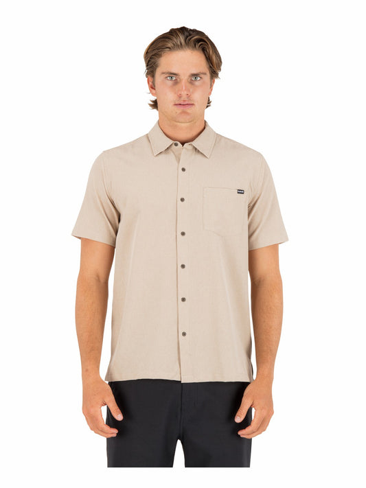 Phantom Flow Short Sleeve | Hurley - Khaki