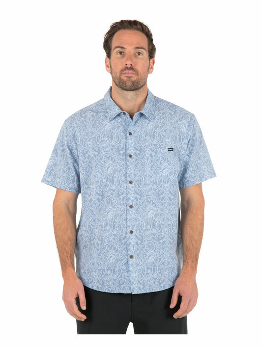 Newport Stretch Short Sleeve | Hurley - Worker Blue
