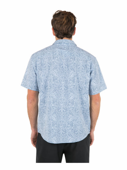 Newport Stretch Short Sleeve | Hurley - Worker Blue