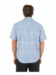 Newport Stretch Short Sleeve | Hurley - Worker Blue