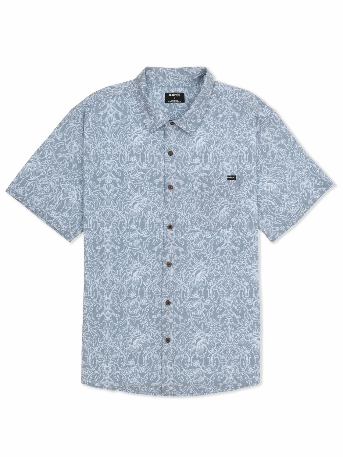Newport Stretch Short Sleeve | Hurley - Worker Blue