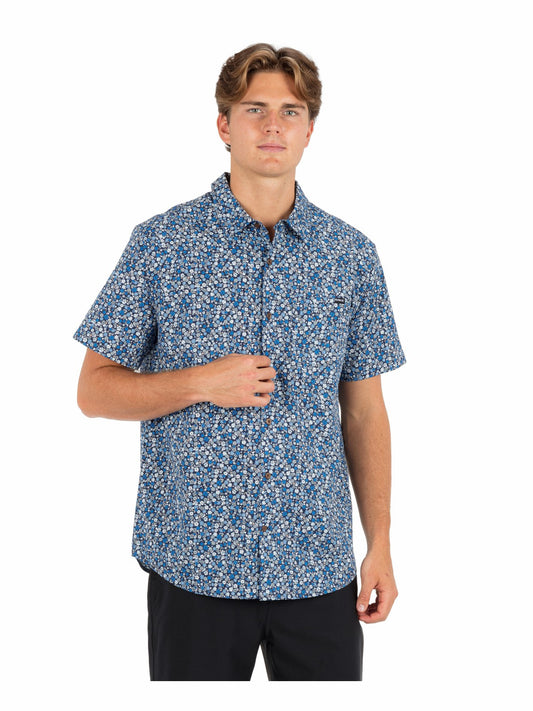 Lido Stretch Short Sleeve | Hurley - Abyss