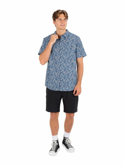 Lido Stretch Short Sleeve | Hurley - Abyss
