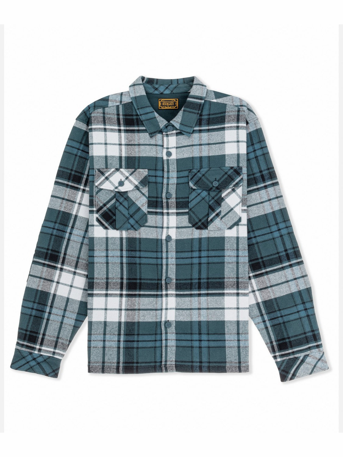 Santa Cruz Seaside Flannel Long Sleeve | Hurley - Armored Navy