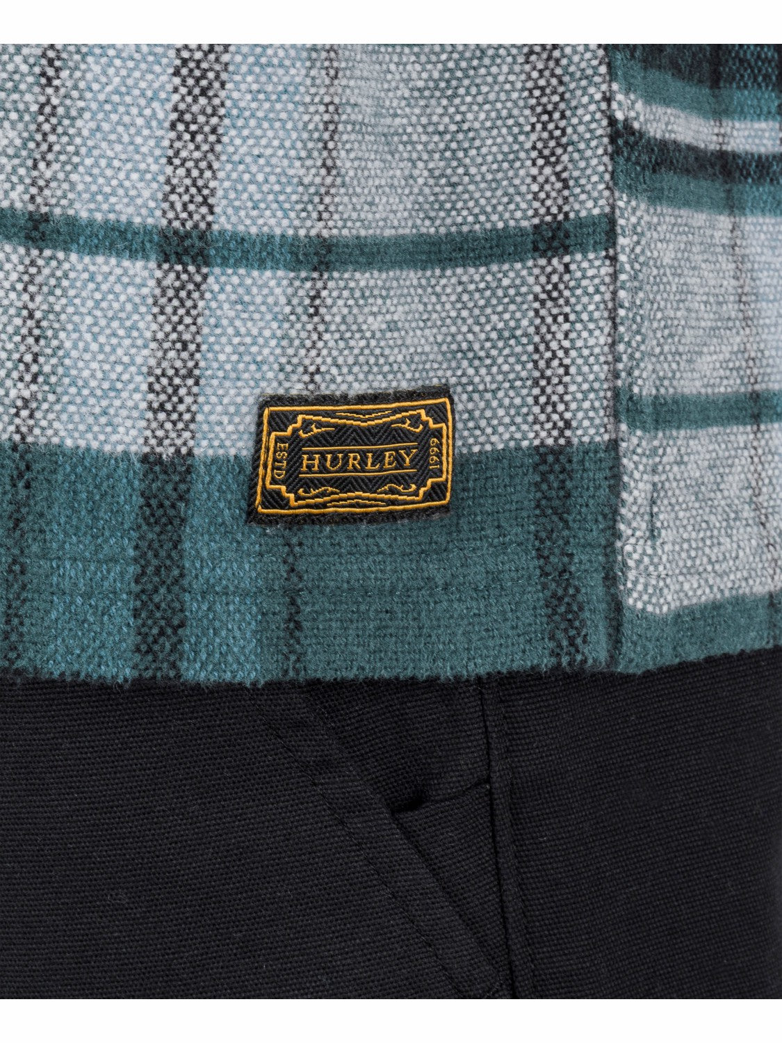 Santa Cruz Seaside Flannel Long Sleeve | Hurley - Armored Navy