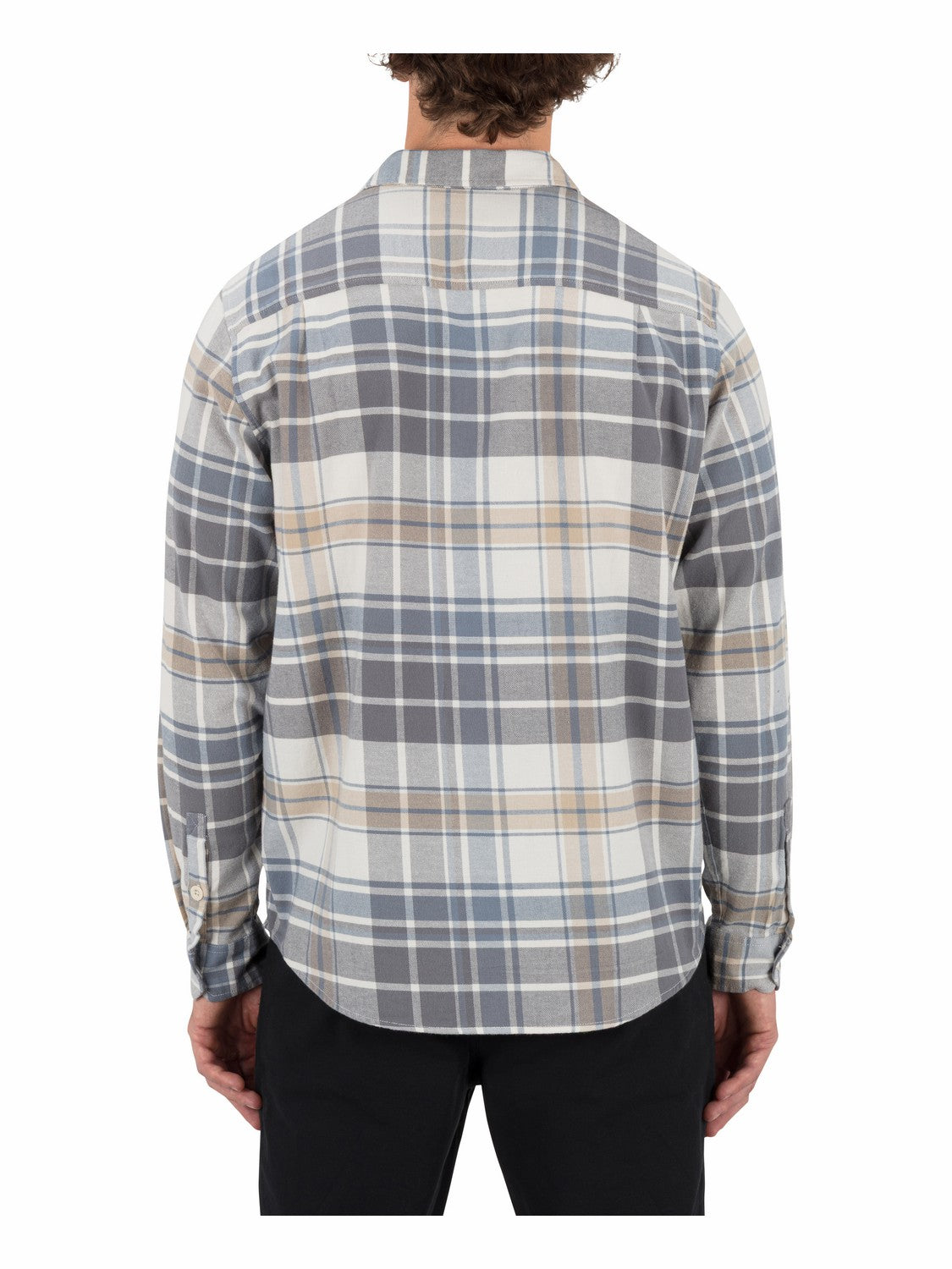 Portland Stretch Flannel Long Sleeve | Hurley - Bone