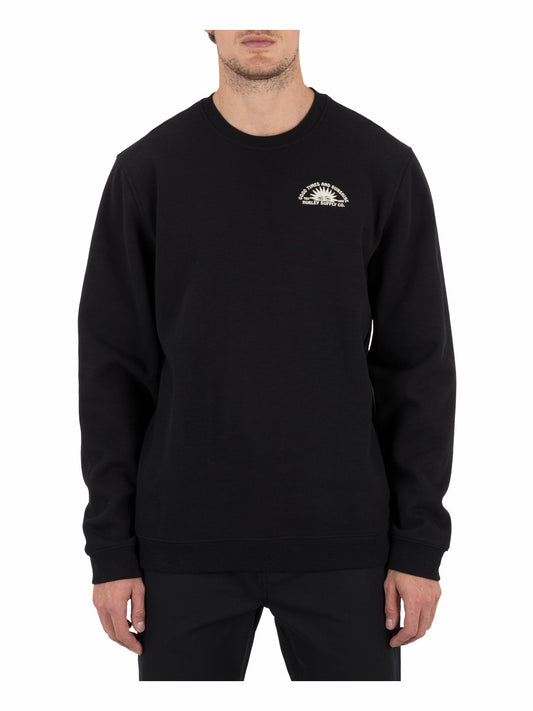 Sunshine Slub Crew Sweatshirt | Hurley - Black