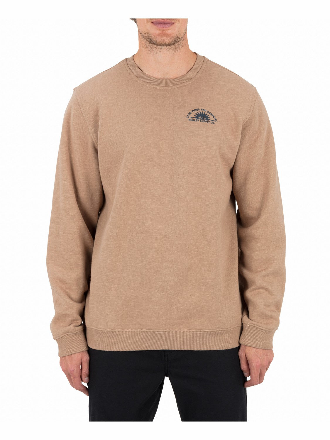 Sunshine Slub Crew Sweatshirt | Hurley - Bristlecone