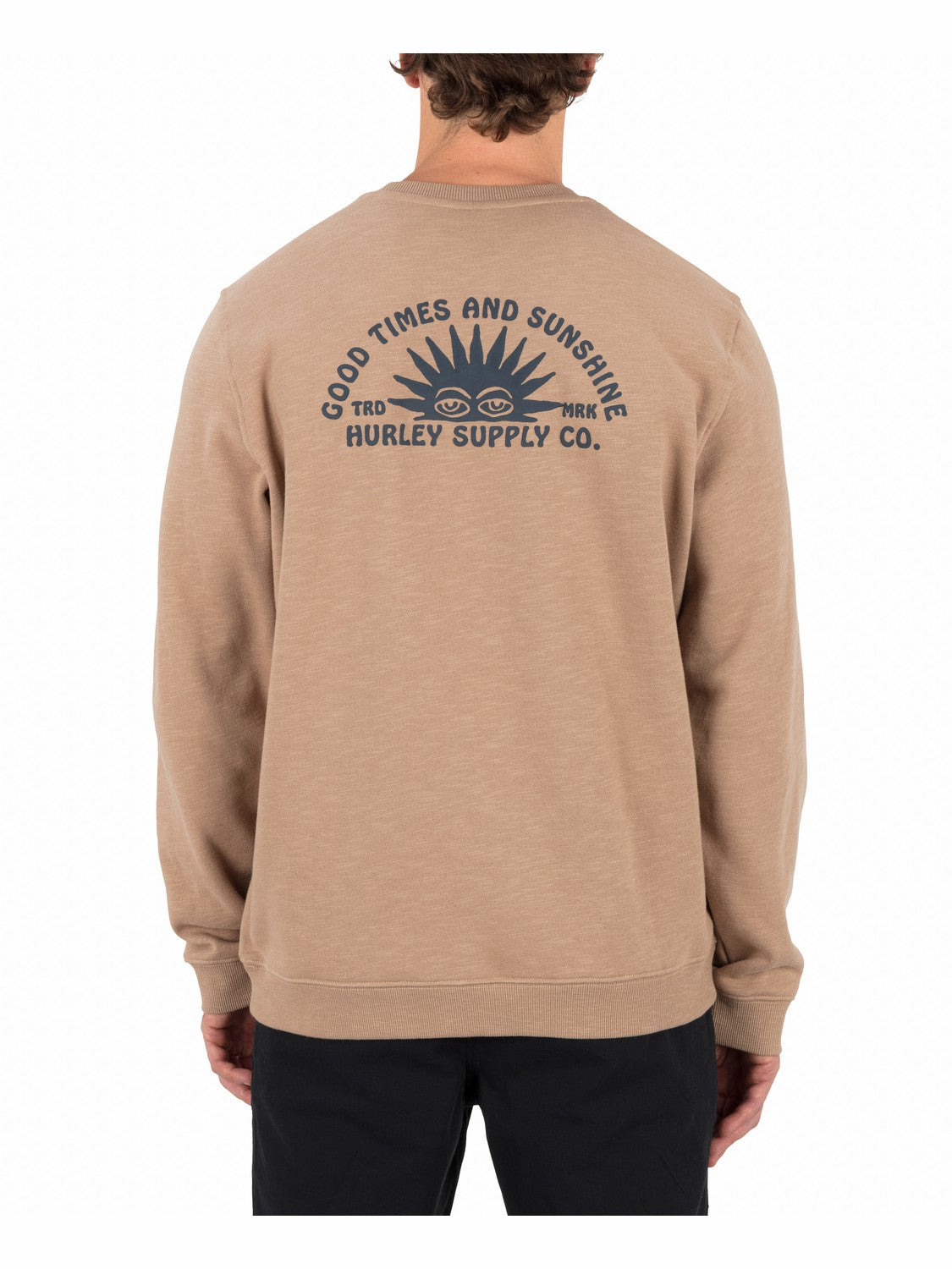 Sunshine Slub Crew Sweatshirt | Hurley - Bristlecone