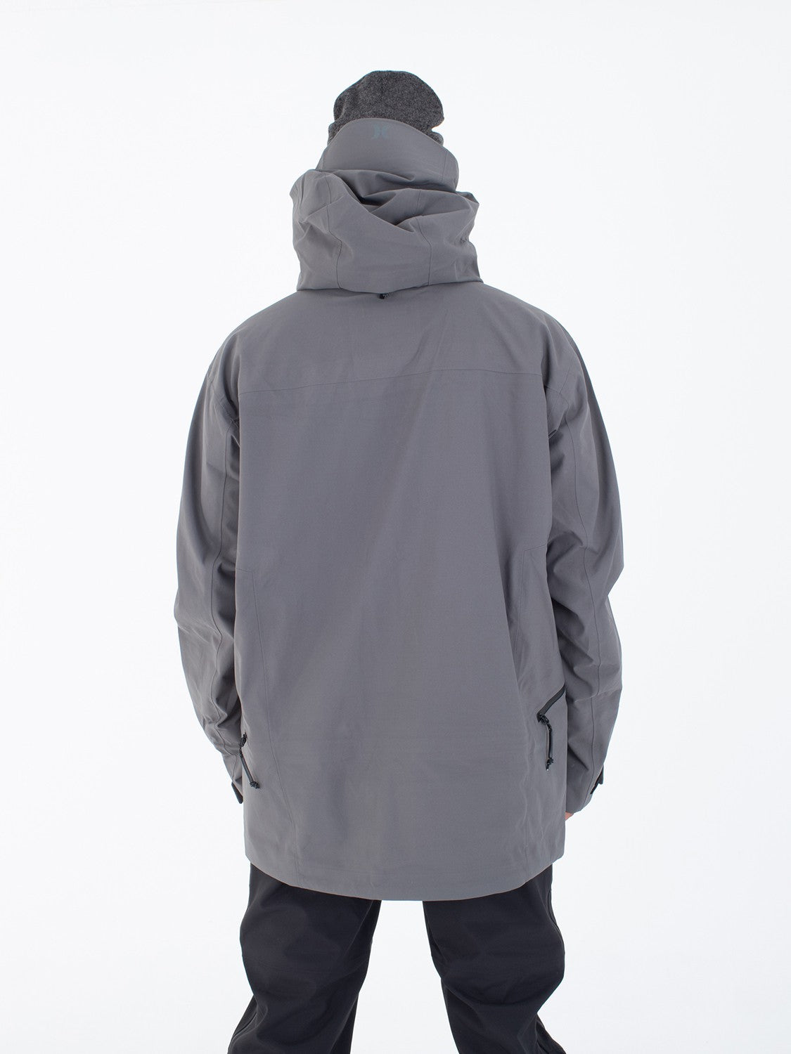 Cream Snow Jacket | Hurley - Dark Stone Grey