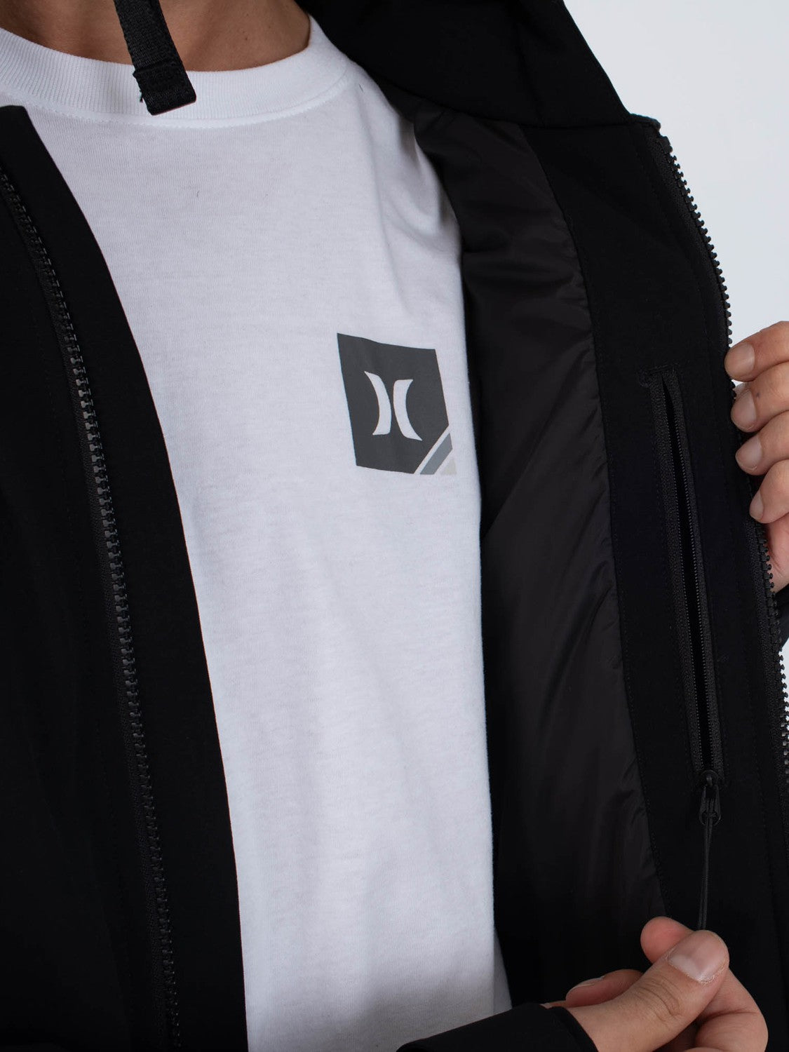 Patch Snow Jacket | Hurley - Black