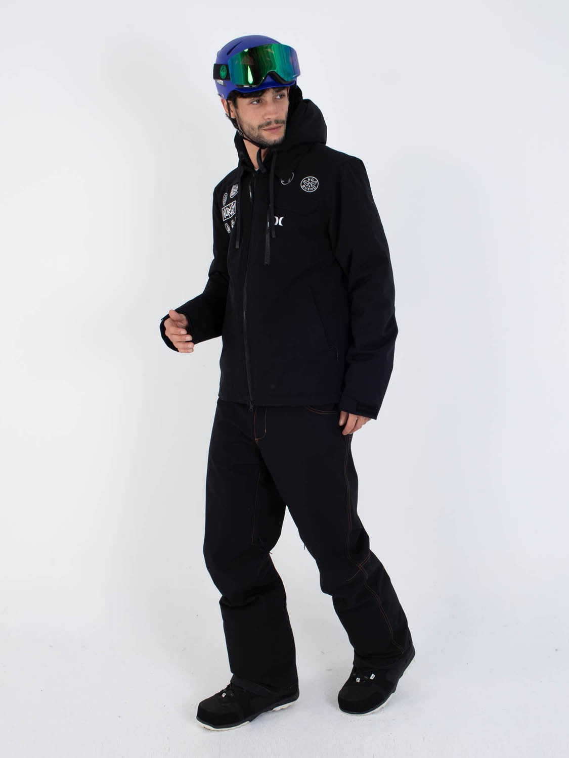 Patch Snow Jacket | Hurley - Black