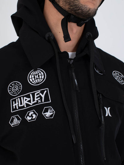Patch Snow Jacket | Hurley - Black