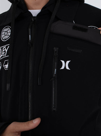 Patch Snow Jacket | Hurley - Black