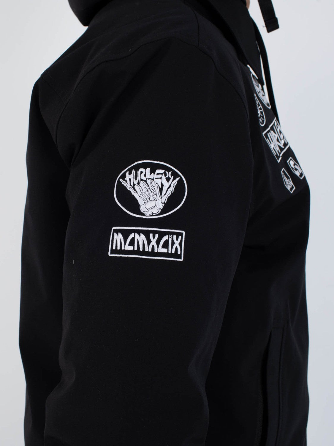 Patch Snow Jacket | Hurley - Black