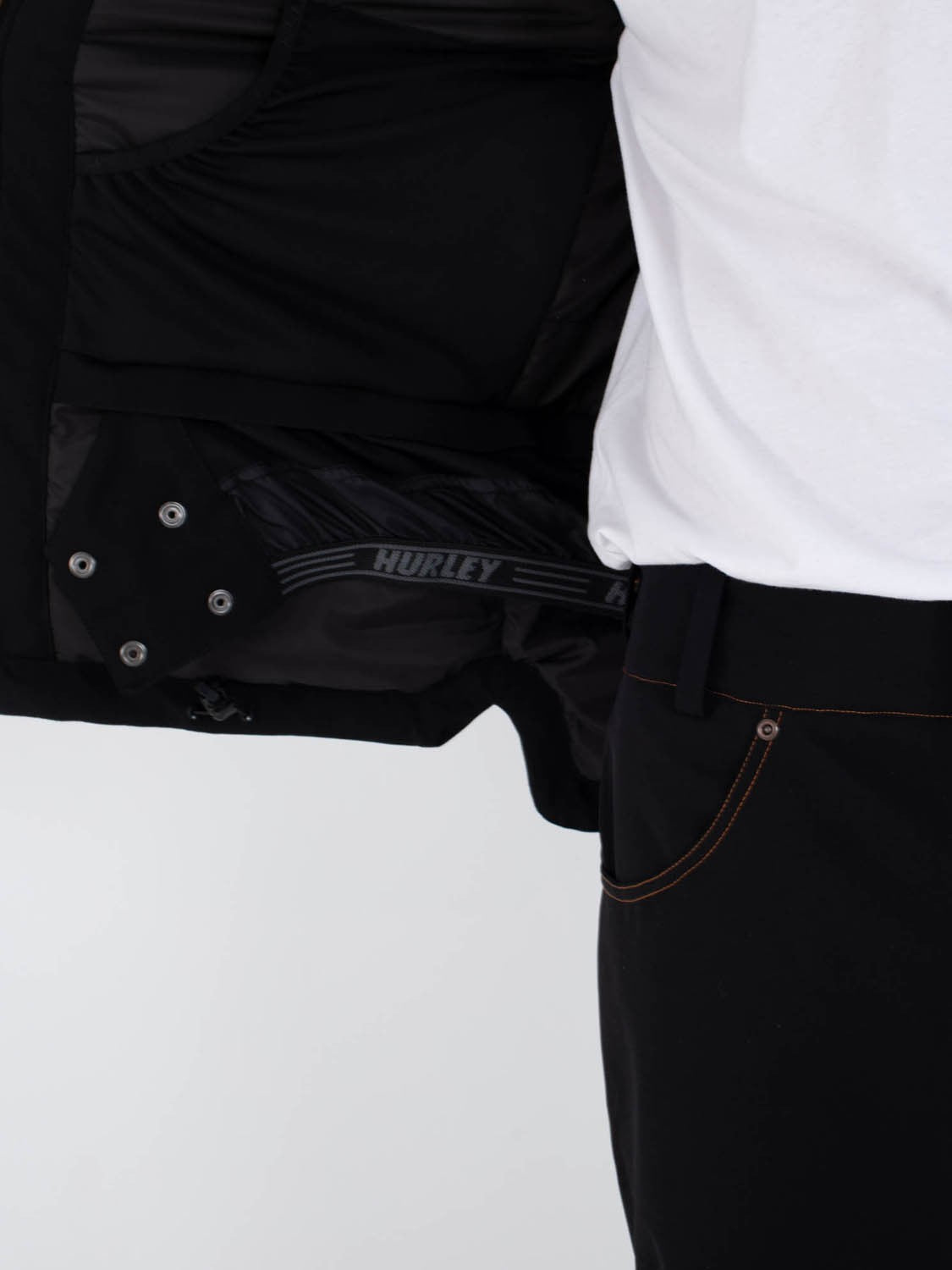 Patch Snow Jacket | Hurley - Black