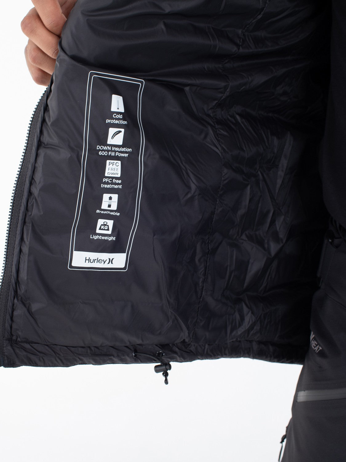 Cayuga Puffer Jacket | Hurley - Black